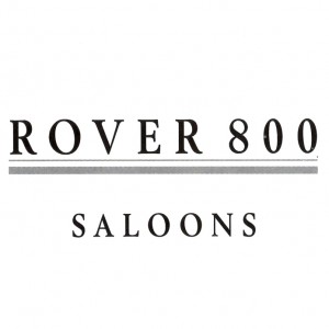 ROVER 800 SALOONS-text